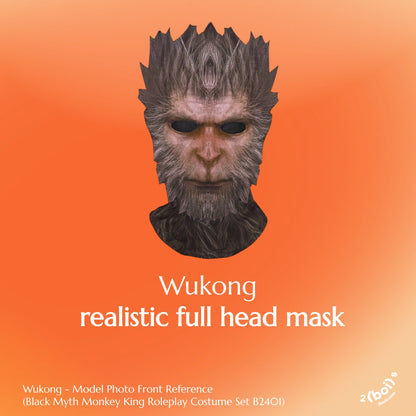 Wukong Realistic Full Head Mask